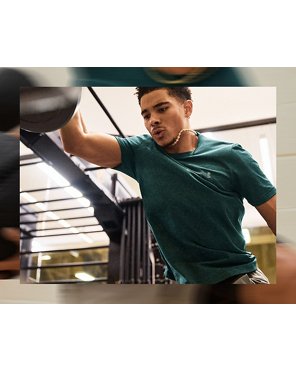 UA Rush Seamless Wordmark SS