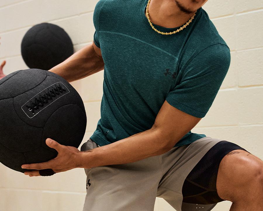 UA Rush Seamless Wordmark SS