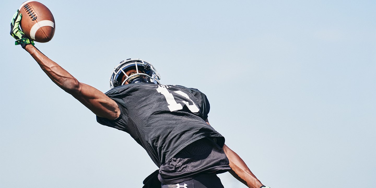 Football player training camp