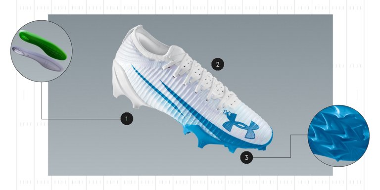 再入荷のおすすめ最新情報 Football Men's Pro Blur UA Cleats Armour Under | スパイク