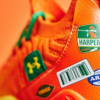 UA Harper 9 Pro 'Bring The Juice' TPU Men's Baseball Cleats