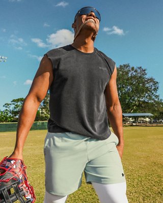 Мужские топы Under Armour UA Icon Heavyweight Cotton Men's Tank