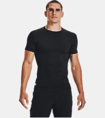Heren T-shirt Tactical HeatGear® Compression met korte mouwen
