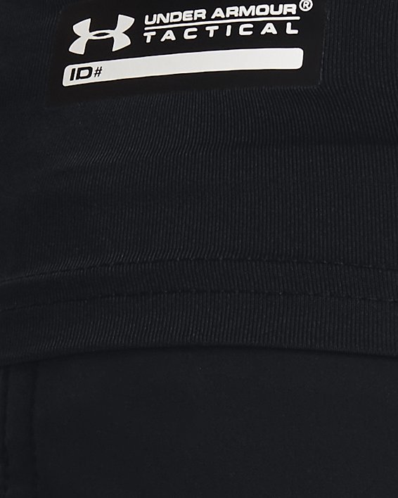 Men's Tactical HeatGear® Compression Short Sleeve T-Shirt, Black, pdpMainDesktop image number 3