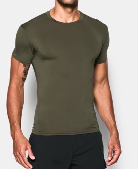 Best Seller Men’s Tactical HeatGear® Compression Short Sleeve T-Shirt 3 Colors Available $24.99