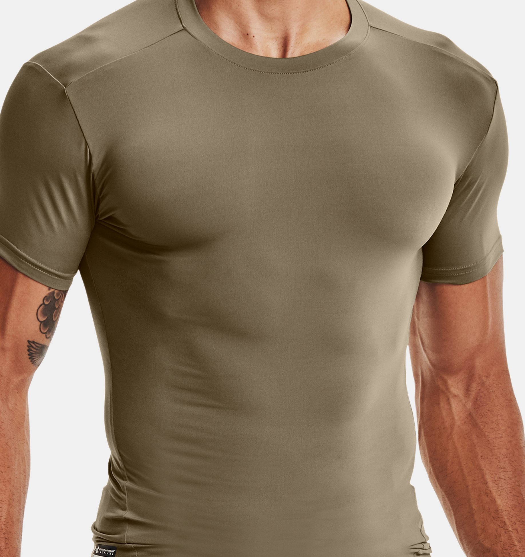 frágil Tres congelador Men's Tactical HeatGear® Compression Short Sleeve T-Shirt | Under Armour