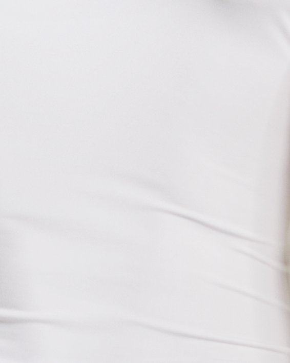 Under Armour Men's HeatGear Compression Long-Sleeve T-Shirt White  (100)/Black Medium
