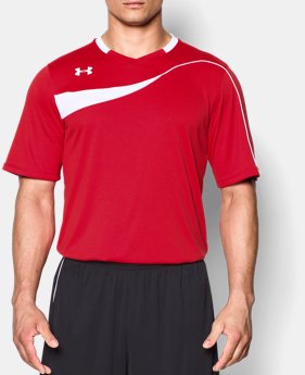 Men’s UA Chaos Short Sleeve Soccer Jersey 1 Color $17.99