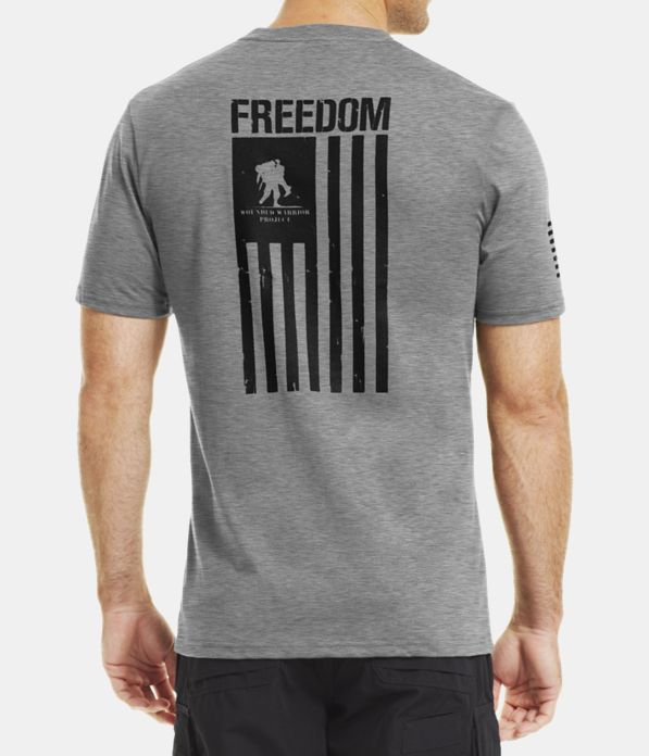 Men’s UA WWP Freedom Flag T-Shirt | Under Armour US