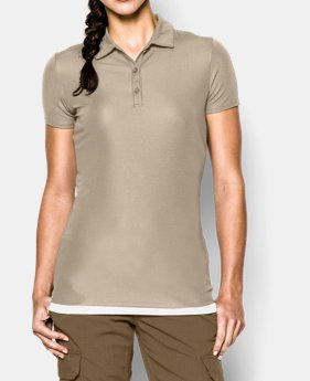 Women’s UA Tactical Breech Polo 1 Color $49.99