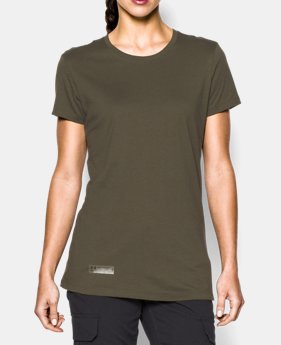 Women’s UA Tactical Charged Cotton® T-Shirt 1 Color $29.99