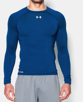 Men’s HeatGear® Sonic Compression Long Sleeve 1 Color $26.99