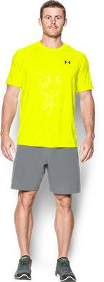 yellow under armour shirt