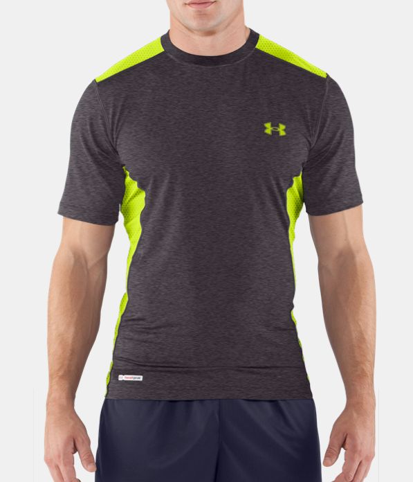 Men’s HeatGear® Sonic Printed Fitted Short Sleeve | Under Armour US