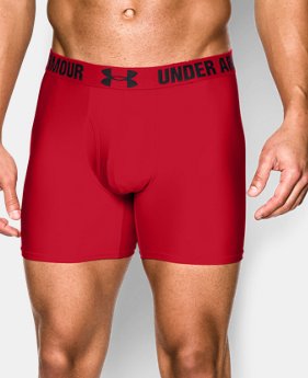 Men’s UA HeatGear® Performance 6" Boxerjock® 2-Pack 2 Colors $29.99