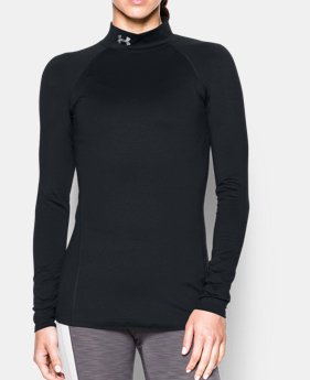 Women's UA ColdGear® Infrared EVO Mock Long Sleeve 1 Color $23.62