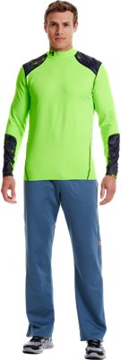 under armour men's coldgear fitted hooded long sleeve shirt