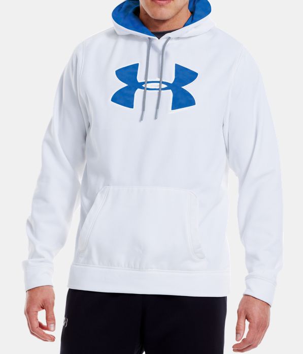 Men's UA Storm Armour Fleece® Pattern Big Logo Hoodie | Under Armour US