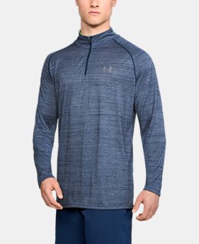 Best Seller Men's UA Tech™ ¼ Zip 2 Colors Available $39.99
