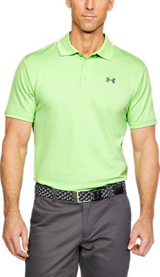 men's ua performance polo patterned