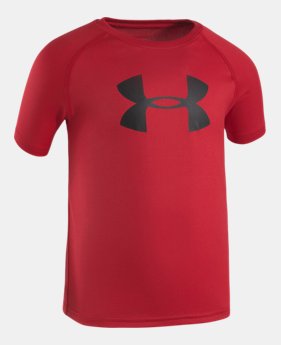 Boys’ 4-7 UA Big Logo T-Shirt 1 Color $17.99