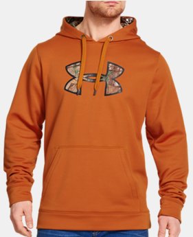Men’s UA Storm Caliber Big Logo Hoodie EXTRA 25% OFF ALREADY INCLUDED 1 Color $29.24