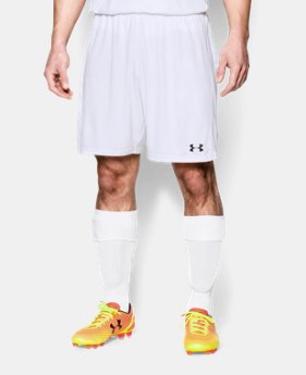 Men's UA Fixture Soccer Shorts 4 Colors $29.99