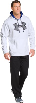 mens white under armour hoodie