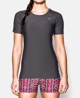 Women's UA HeatGear® Armour Short Sleeve 1 Color $14.24