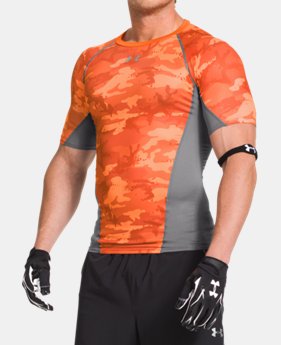Men’s UA Army Of 11 Football Short Sleeve Compression Shirt 1 Color $33.99