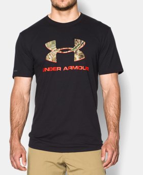 Men’s UA Camo Fill Logo T-Shirt 1 Color $17.24