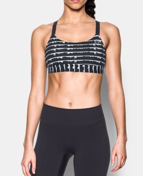 Women's Armour® Eclipse Mid — Printed Sports Bra 3 Colors $23.99 to $25.49