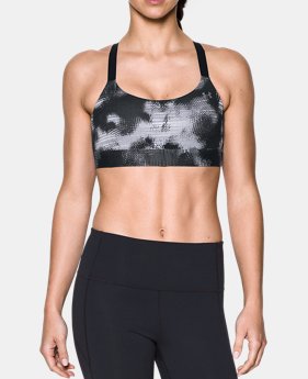 Women's Armour® Eclipse Mid — Printed Sports Bra 1 Color $44.99