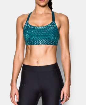 Women's Armour® Eclipse Mid — Printed Sports Bra 1 Color Available $33.99