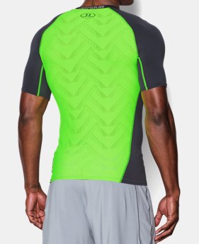 Men’s UA HeatGear® ArmourVent™ Short Sleeve Compression Shirt 1 Color $26.99