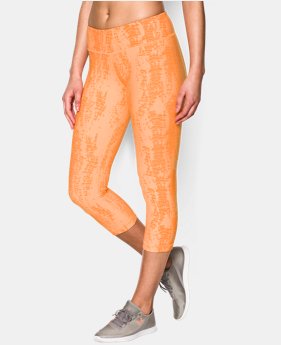 Women’s UA Perfect Cotton Printed Capri 1 Color $38.99