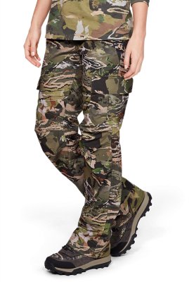 UA Storm 60º+ NEW UNDER ARMOUR Field Ops Forest Camo cargo Hunting Pants $100 