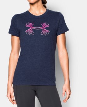 Women’s UA Antler Logo Tri-Blend T-Shirt 1 Color $26.99
