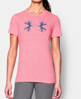 New Arrival Women’s UA Antler Logo Tri-Blend T-Shirt 1 Color $34.99