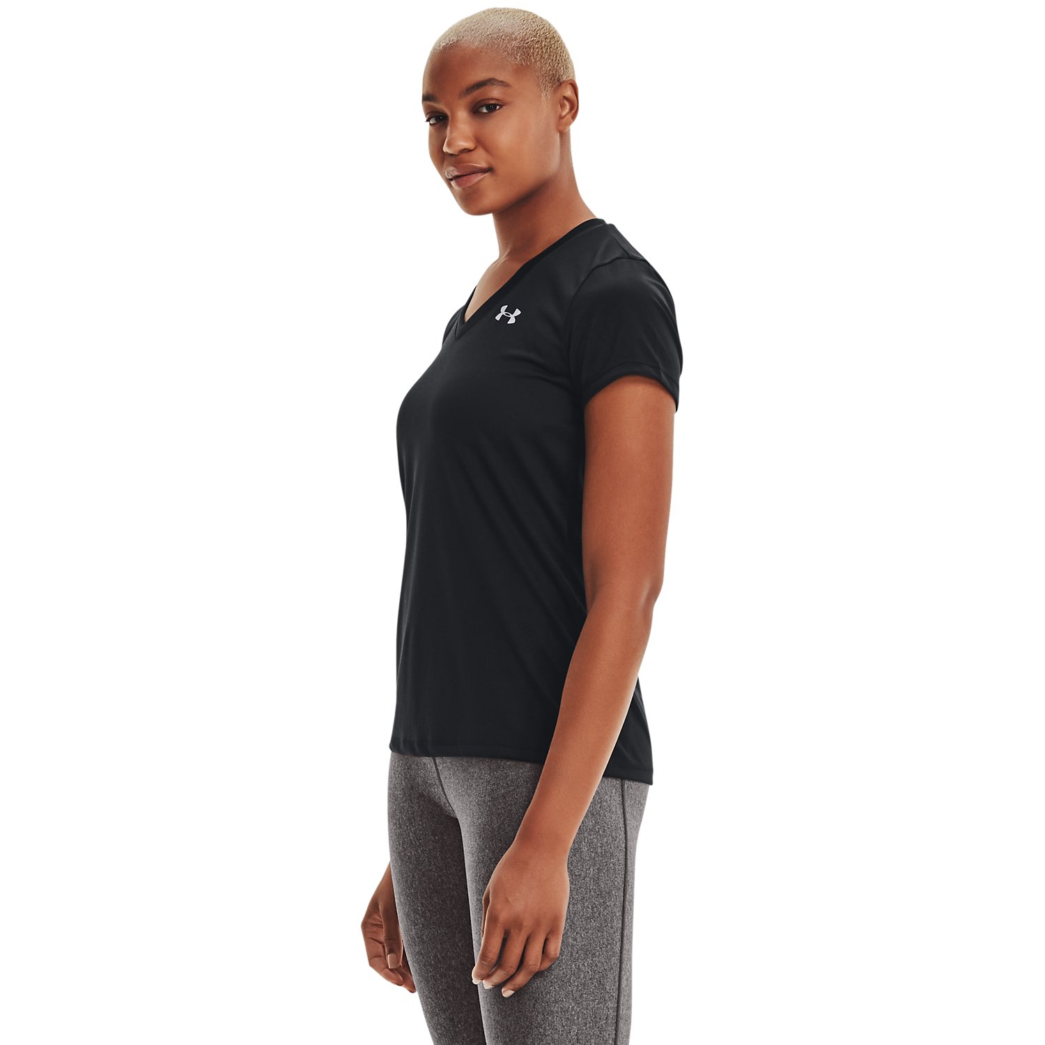 Damen UA Tech™ Oberteil mit V-Ausschnitt