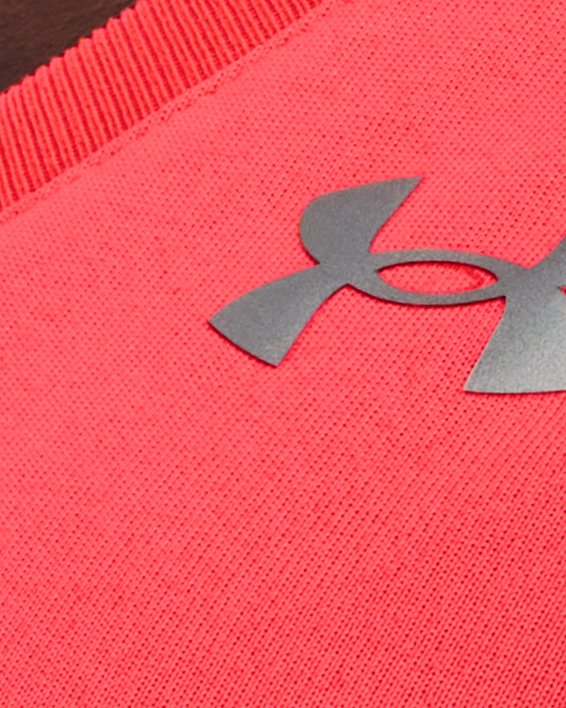 Camiseta con Cuello en V UA Tech™ para Mujer, Red, pdpMainDesktop image number 3