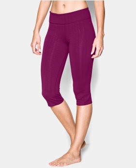 Women's UA Studio City Hopper Printed Capri 1 Color $38.99