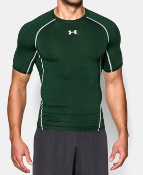 Men's UA HeatGear® Armour Short Sleeve Compression Shirt 1 Color Available $16.79 to $20.99