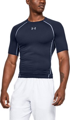 blue under armour compression shirt