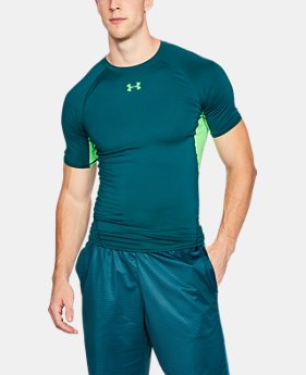Best Seller Men's UA HeatGear® Armour Short Sleeve Compression Shirt 8 Colors Available $29.99