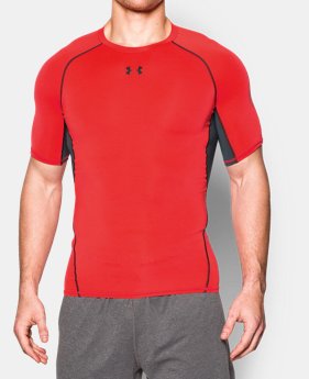 Men's UA HeatGear® Armour Short Sleeve Compression Shirt 1 Color $20.99