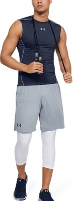 under armour men's heatgear armour sleeveless compression shirt