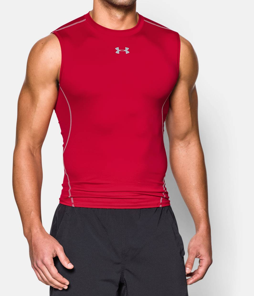 Men's UA HeatGear® Armour Sleeveless Compression Shirt | Under Armour US