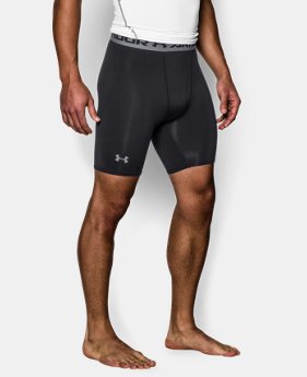 Men's UA HeatGear® Armour Compression Shorts — Mid 2 Colors $13.12
