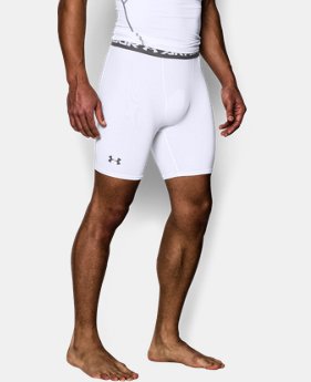 Men's UA HeatGear® Armour Compression Shorts — Mid 3 Colors $13.12